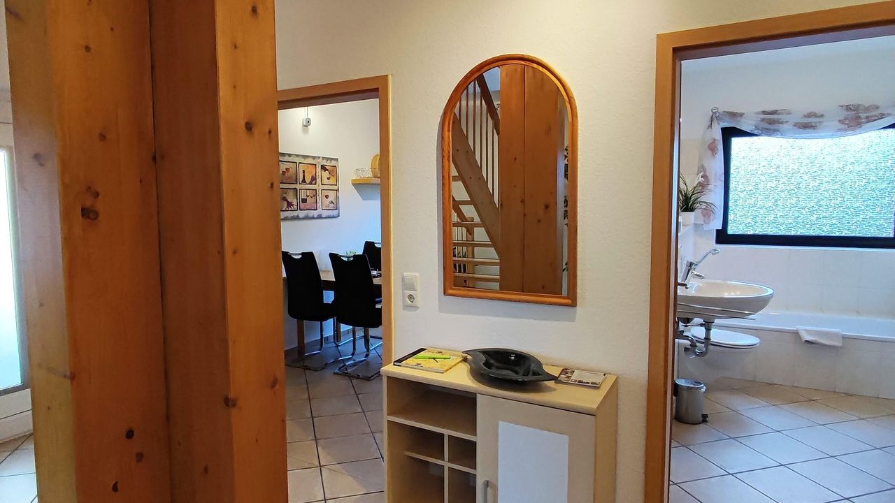 Gästewohnung im Papenteich offener Flurbereich Gästewohnung im Papenteich offener Flurbereich